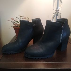Lucky Brand Boots Chunk Heel